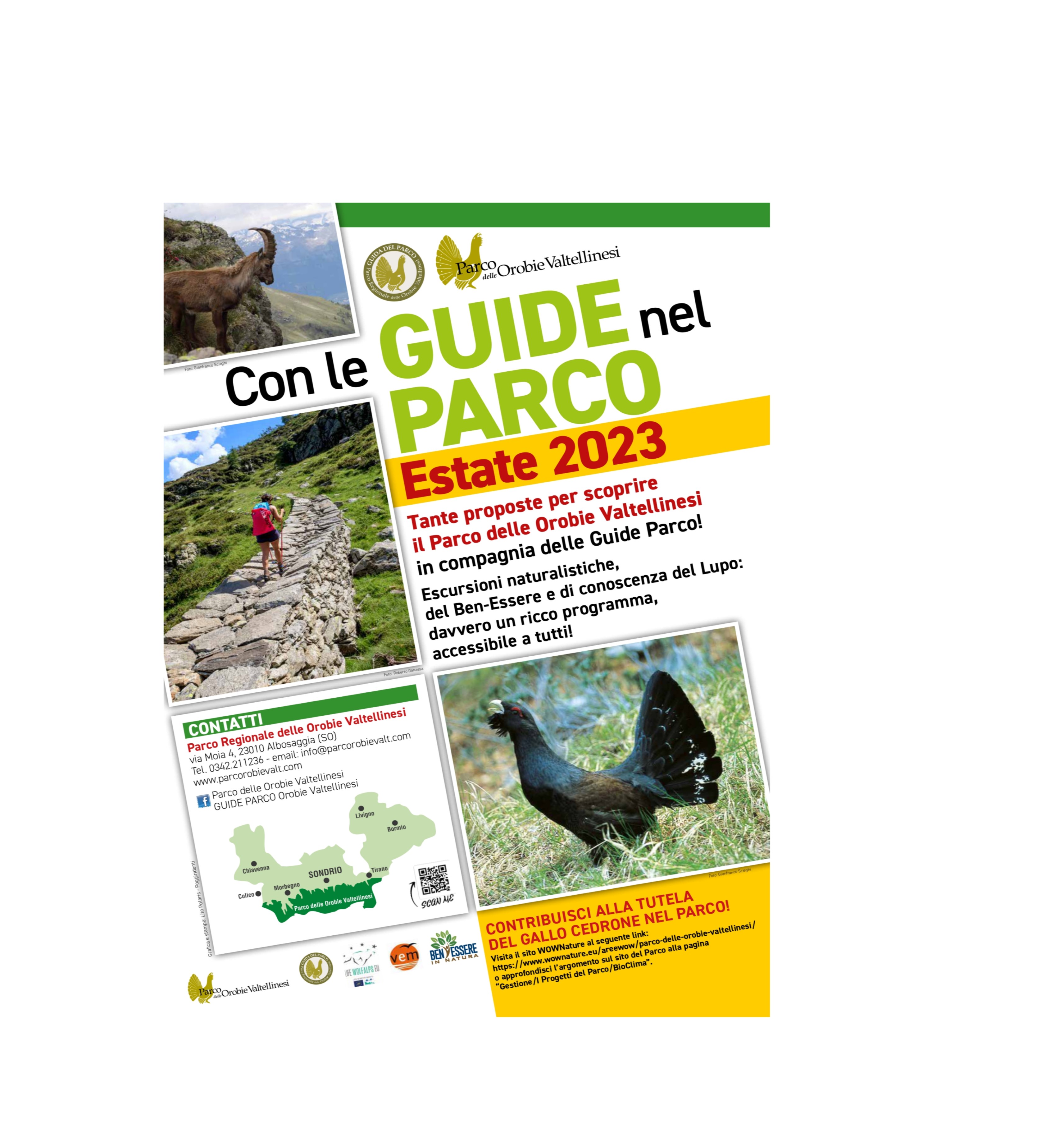 con le guide del parco - estate 2023!
