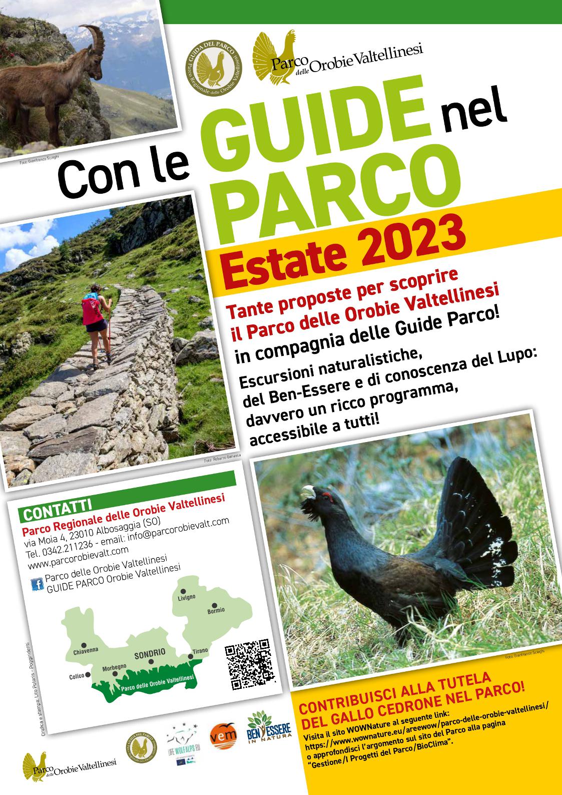 con le guide nel Parco