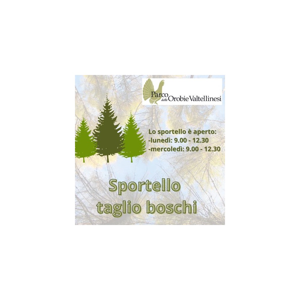sportello taglio boschi