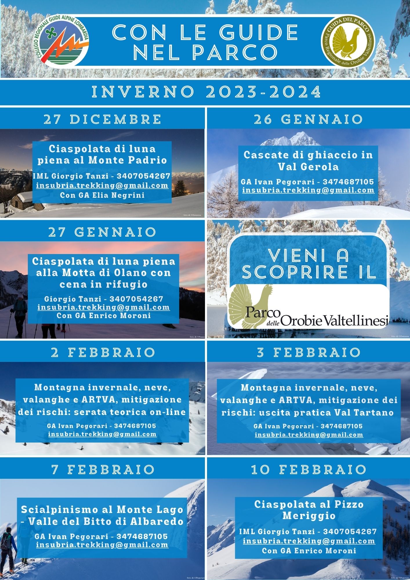 escursioni invernali
