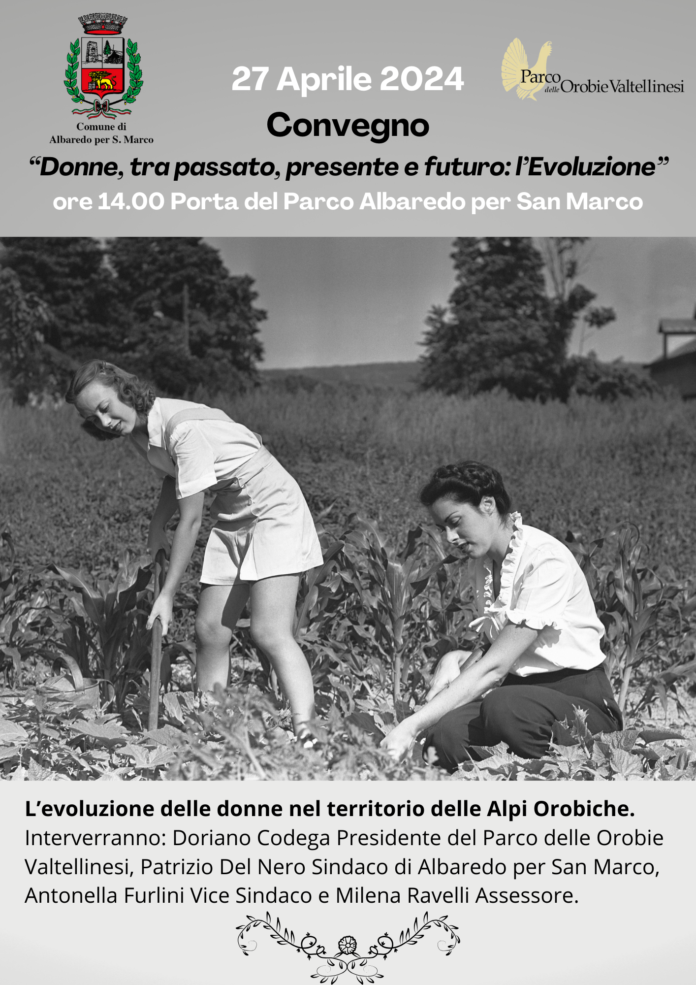 Convegno "Donne tra passato, presente e futuro: l'evoluzione"