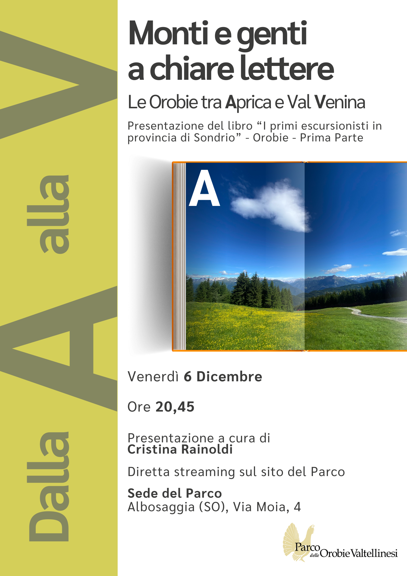 Monti e genti a chiare lettere