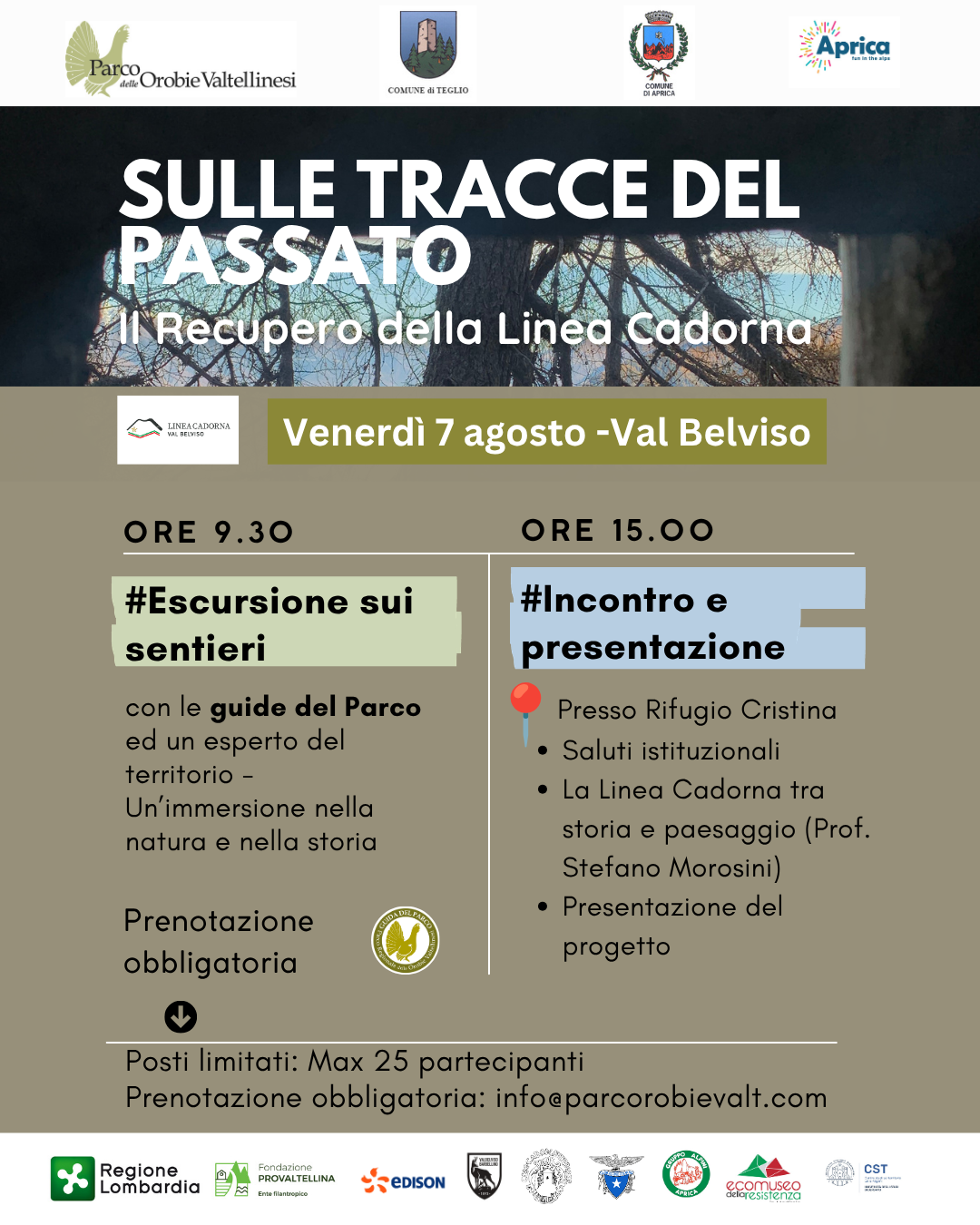 Locandina "Sulle tracce del passato"
