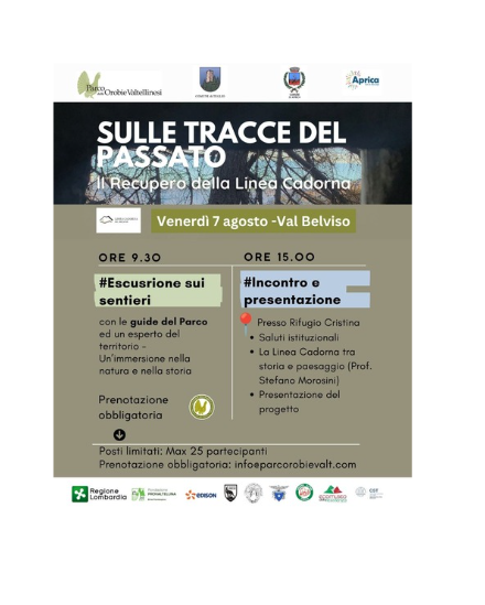 Locandina "Sulle tracce del passato"