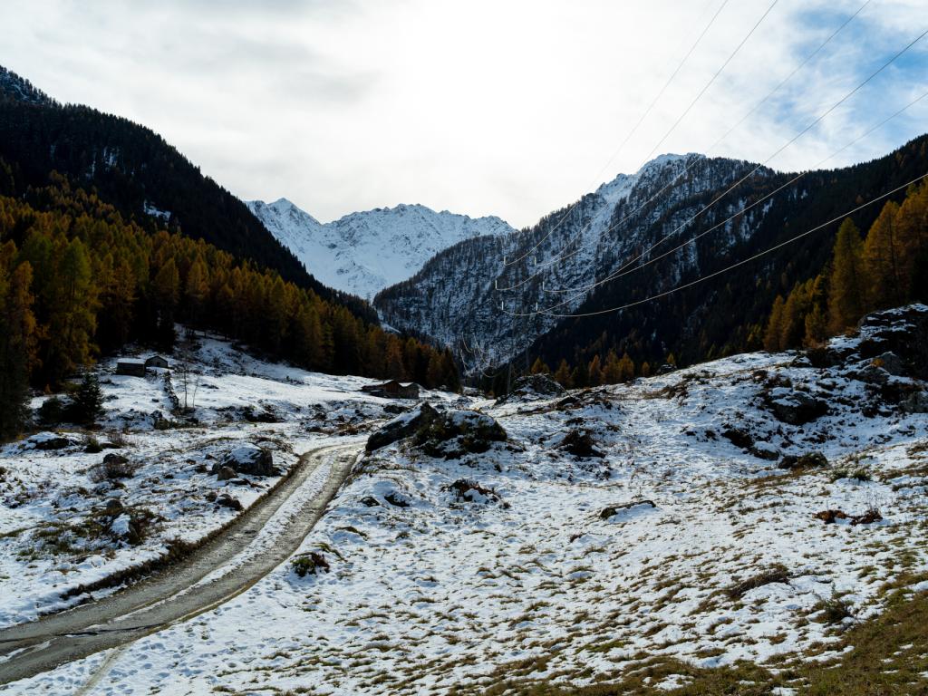 Le montagne della Val Caronella