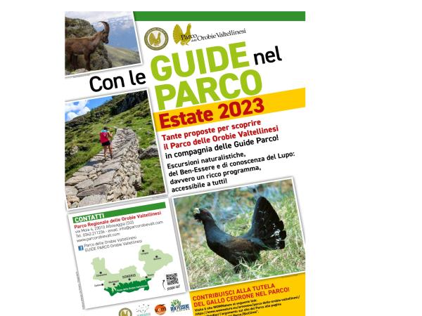 con le guide del parco - estate 2023!