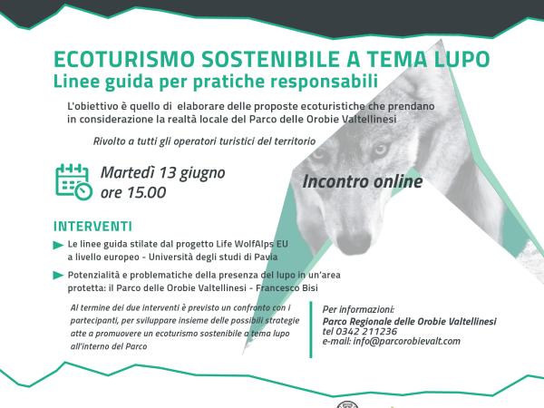 ECOTURISMO SOSTENIBILE A TEMA LUPO Linee guida per pratiche responsabili