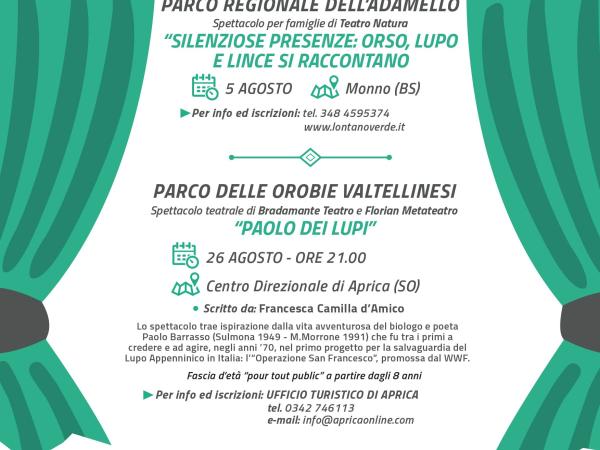 Gli spettacoli di Life Wolfalps EU