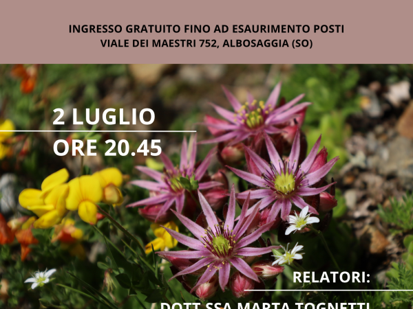 locandina evento botanica