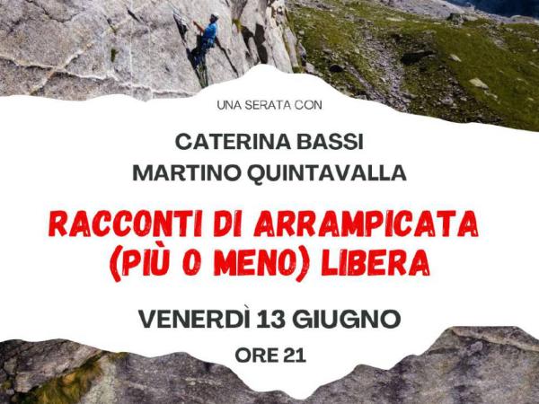 locandina Racconti di arrampicata (più o meno) libera