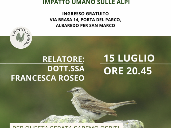 Locandina Mercoledì del Parco