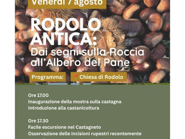 Locandina evento Rodolo