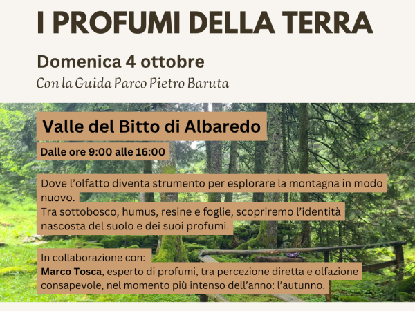 Locandina Sentieri Olfattivi