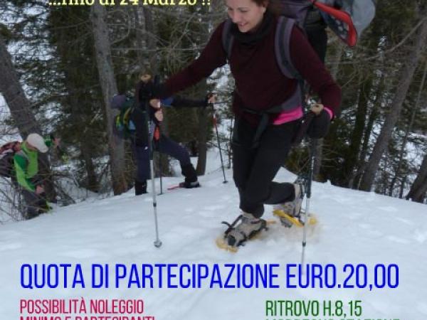 la ciaspolata del sabato