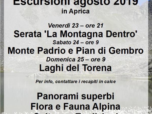 Escursioni in Aprica